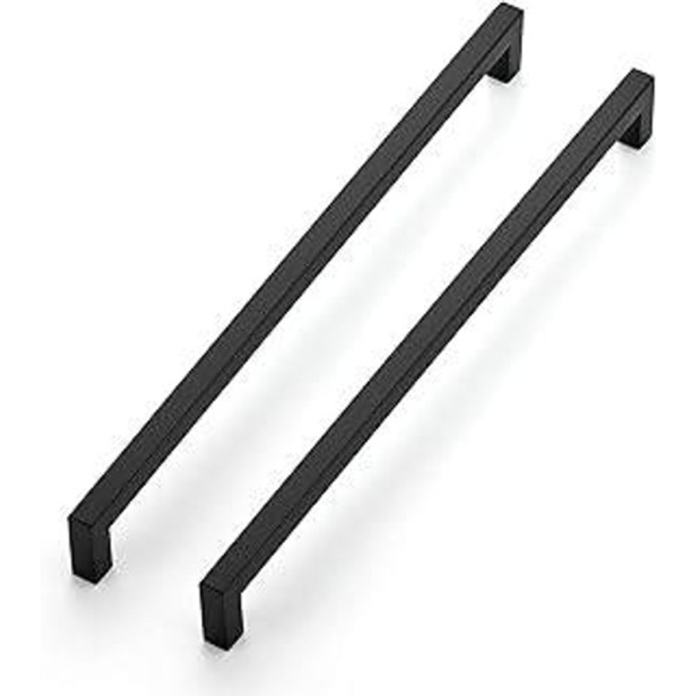 Ravinte 10 Pack 13 Inch Matte Black Cabinet Pulls Slim Drawer Handles FX320VPBK